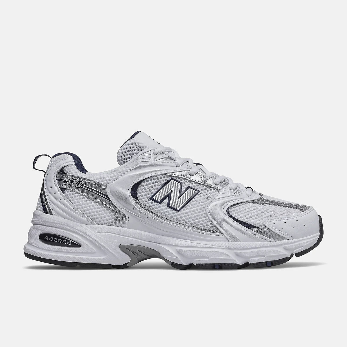 TÊNIS 530 UNISSEX NEW BALANCE BRANCO/PRATA