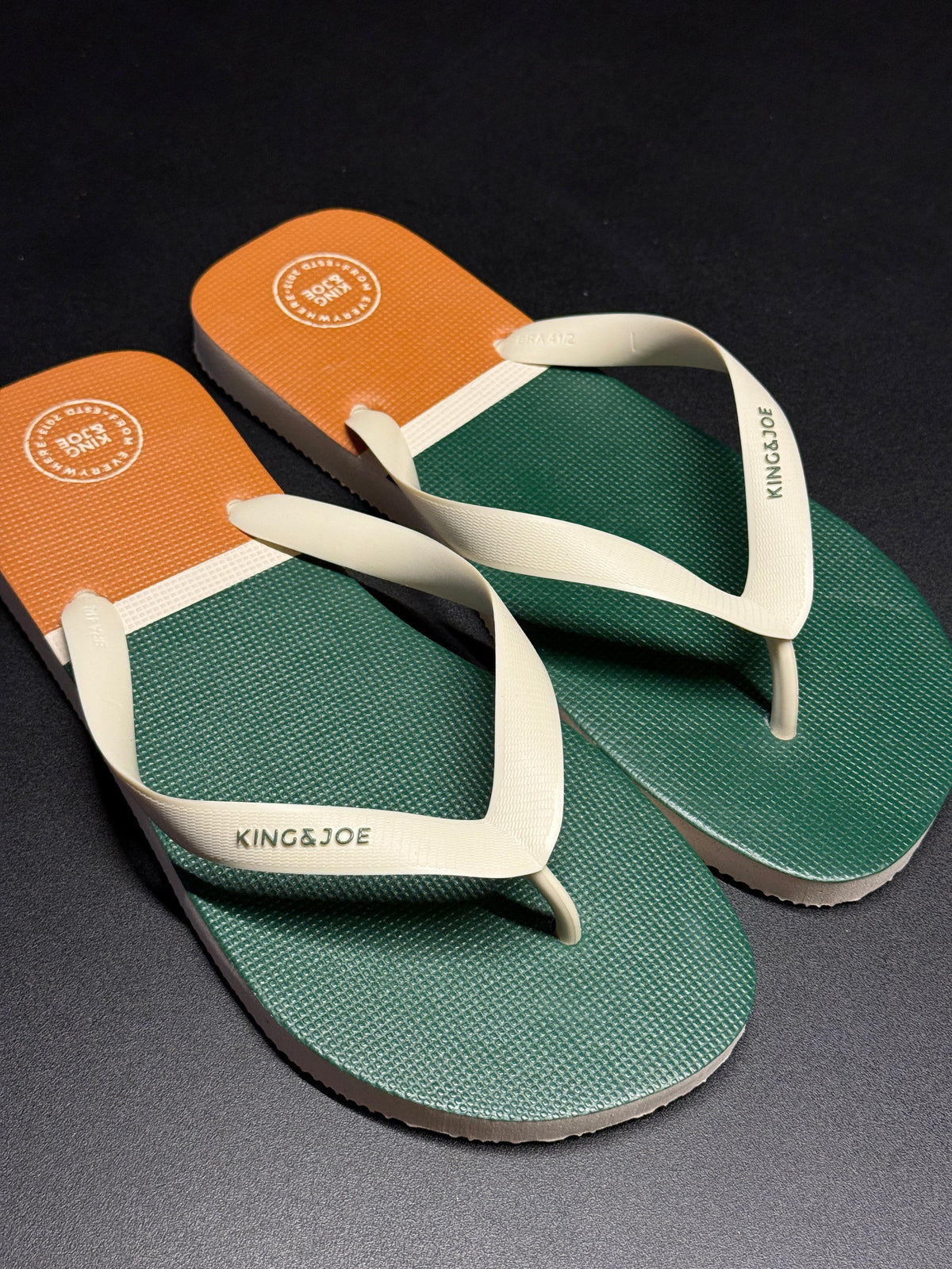 CHINELO MASC TRICOLOR KINGEJOE VERDE MILITAR