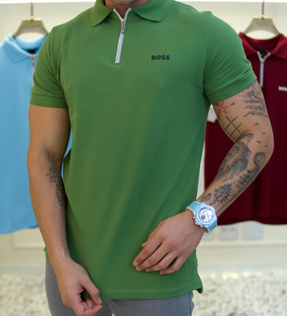 kit 5 Camisas Polo importadas com zíper