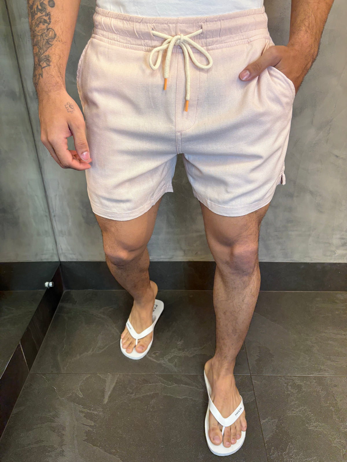 SHORT LINHO TRADICIONAL NEO KINGEJOE ROSA CL
