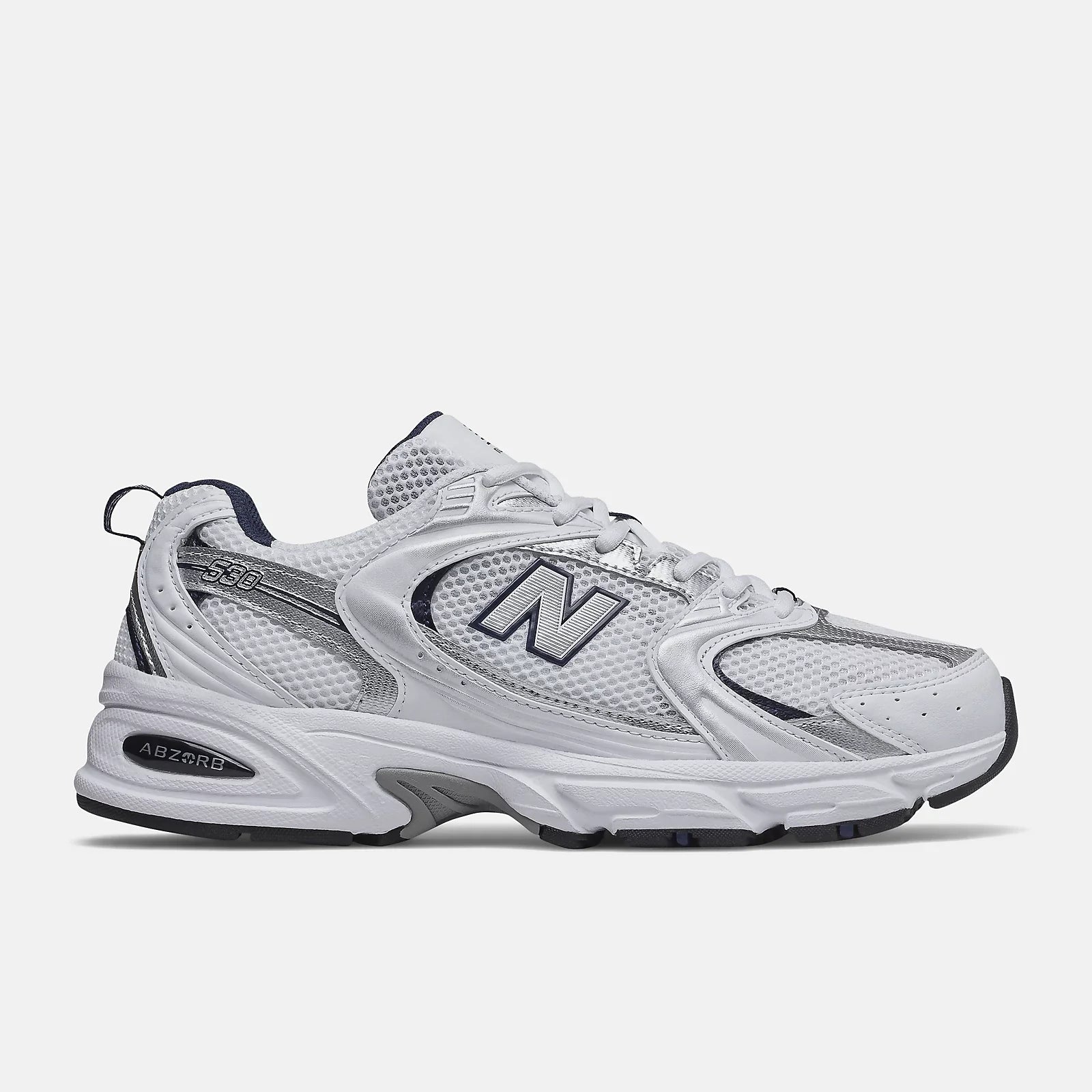 TÊNIS 530 UNISSEX NEW BALANCE BRANCO/PRATA