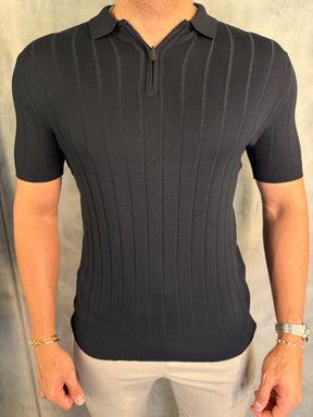 POLO TRICOT ZIPER PONTO H