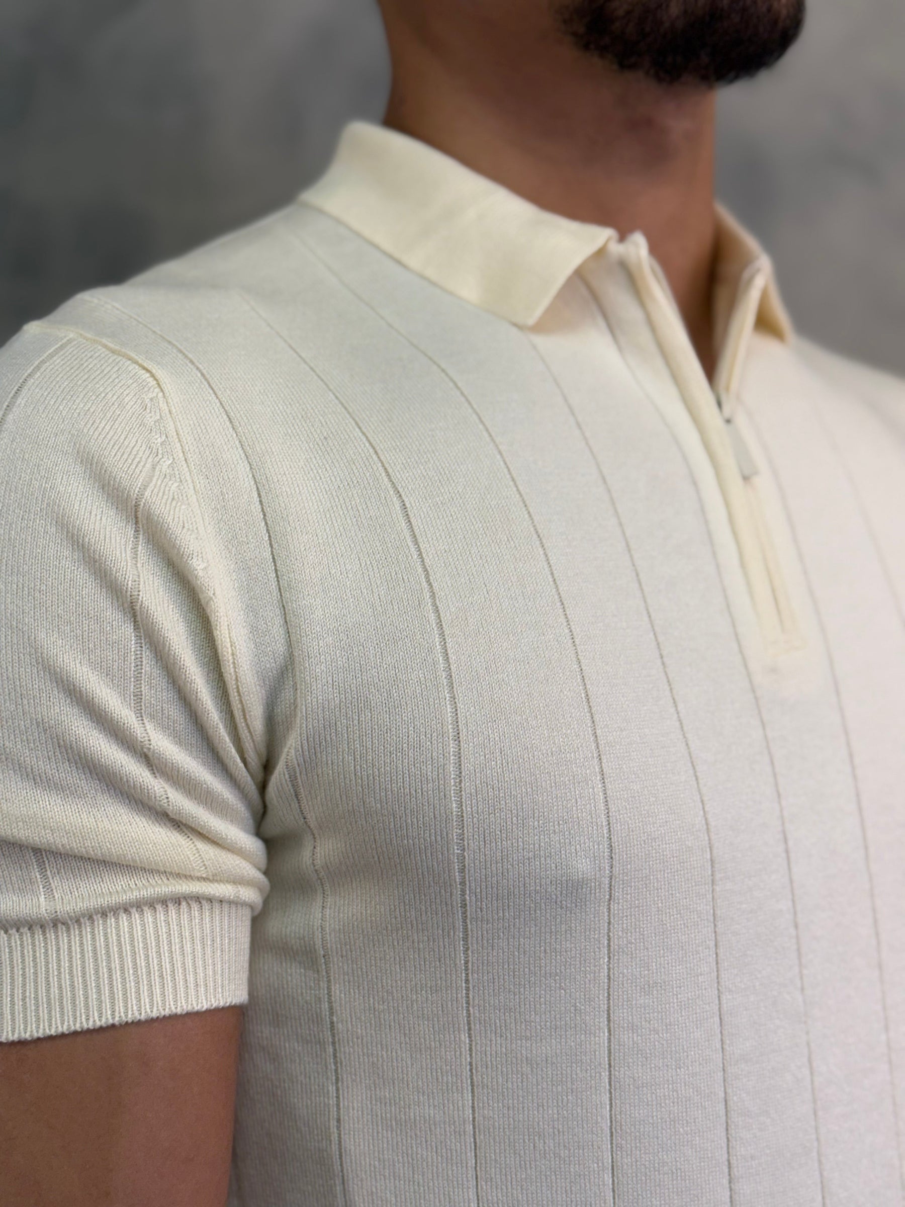 POLO TRICOT ZIPER PONTO H