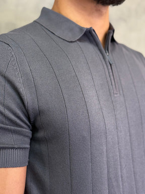 POLO TRICOT ZIPER PONTO H