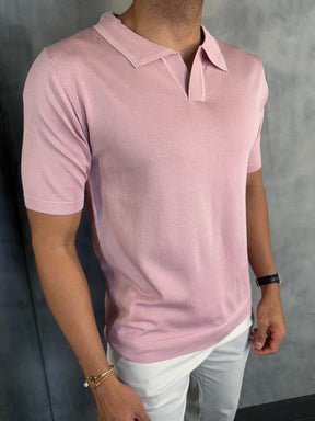 POLO TRICOT SEM BOTÃO PONTO H