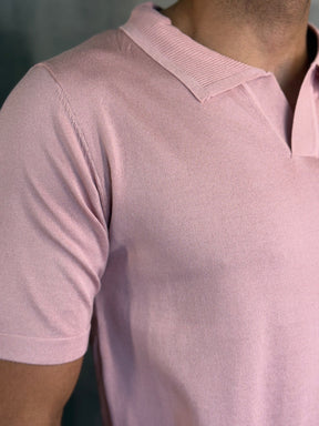 POLO TRICOT SEM BOTÃO PONTO H