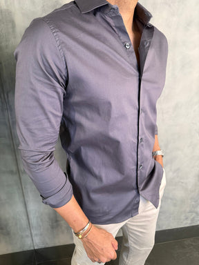 CAMISA MANGA LONGA PONTO H CHUMBO