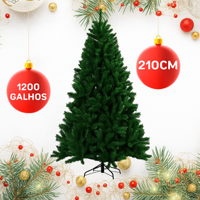 Árvore de Natal Completa Com Efeites Decorada - Últimas unidades +80 Enfeites