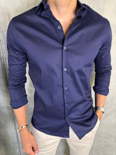 CAMISA MANGA LONGA PONTO H MARINHO