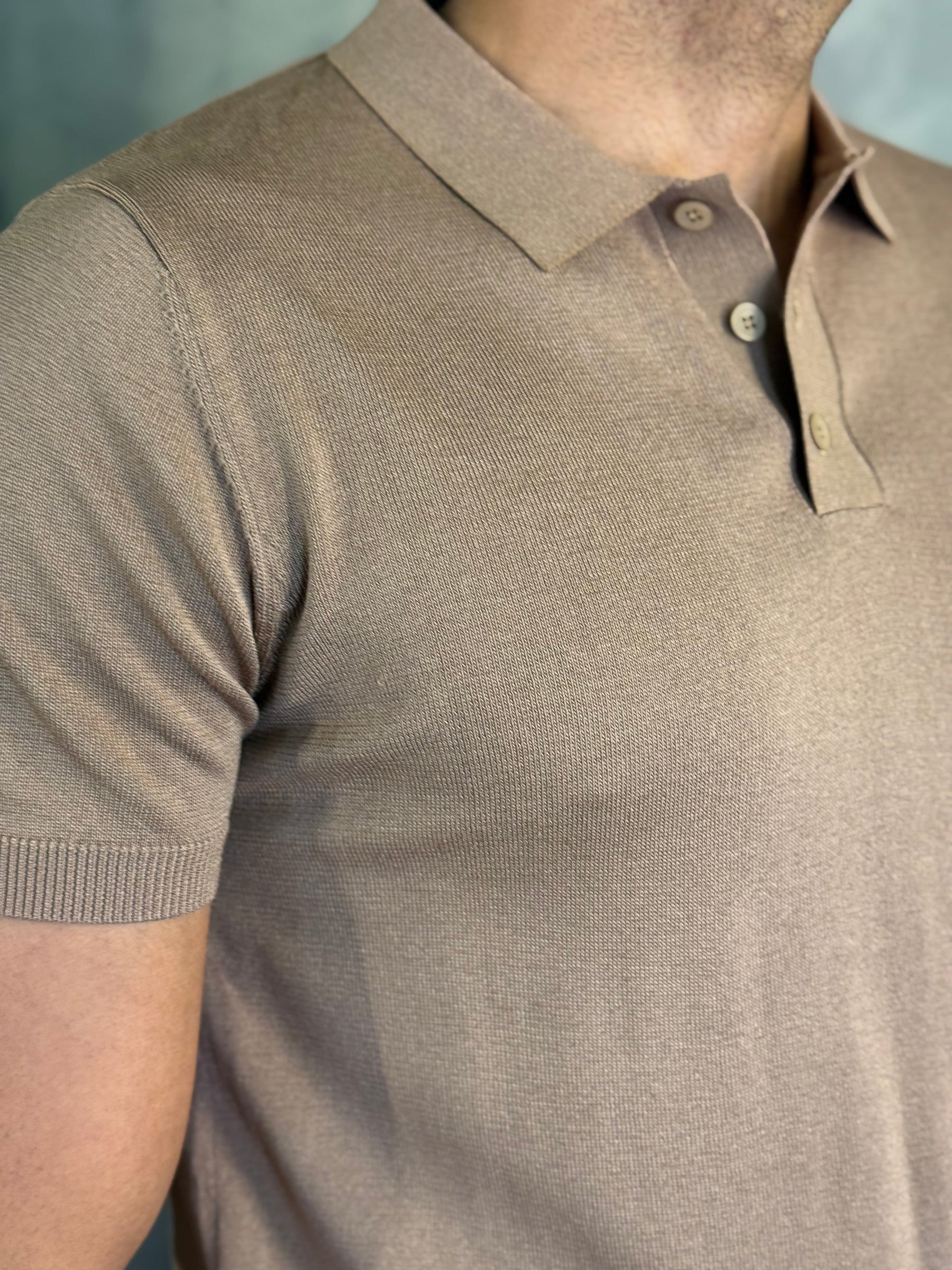 POLO TRICOT MIAMI PONTO H KAKHI