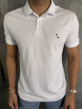 POLO PIQUET PATCH TRICOLOR RSV BRANCO