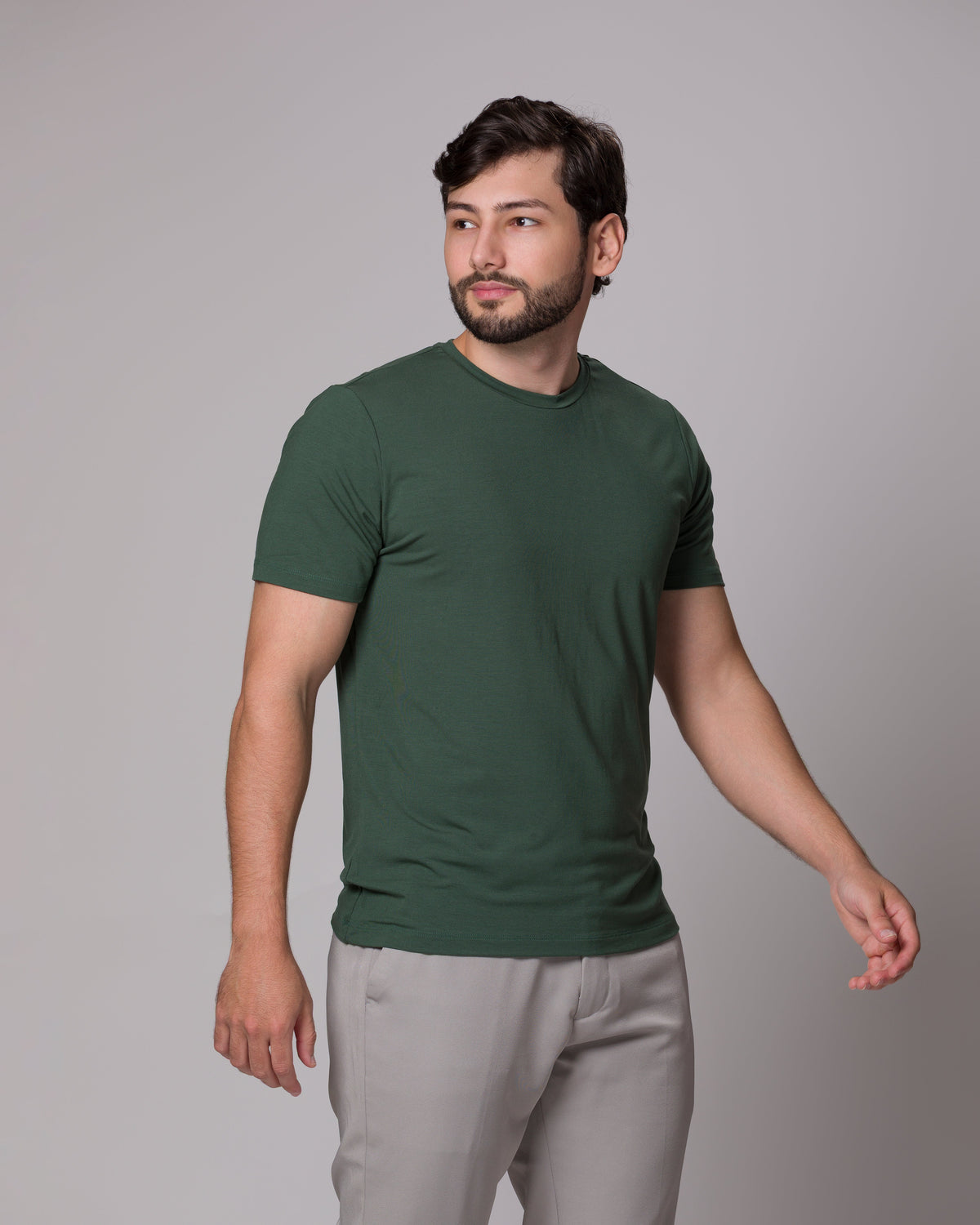 T SHIRT TECH PONTO H VERDE