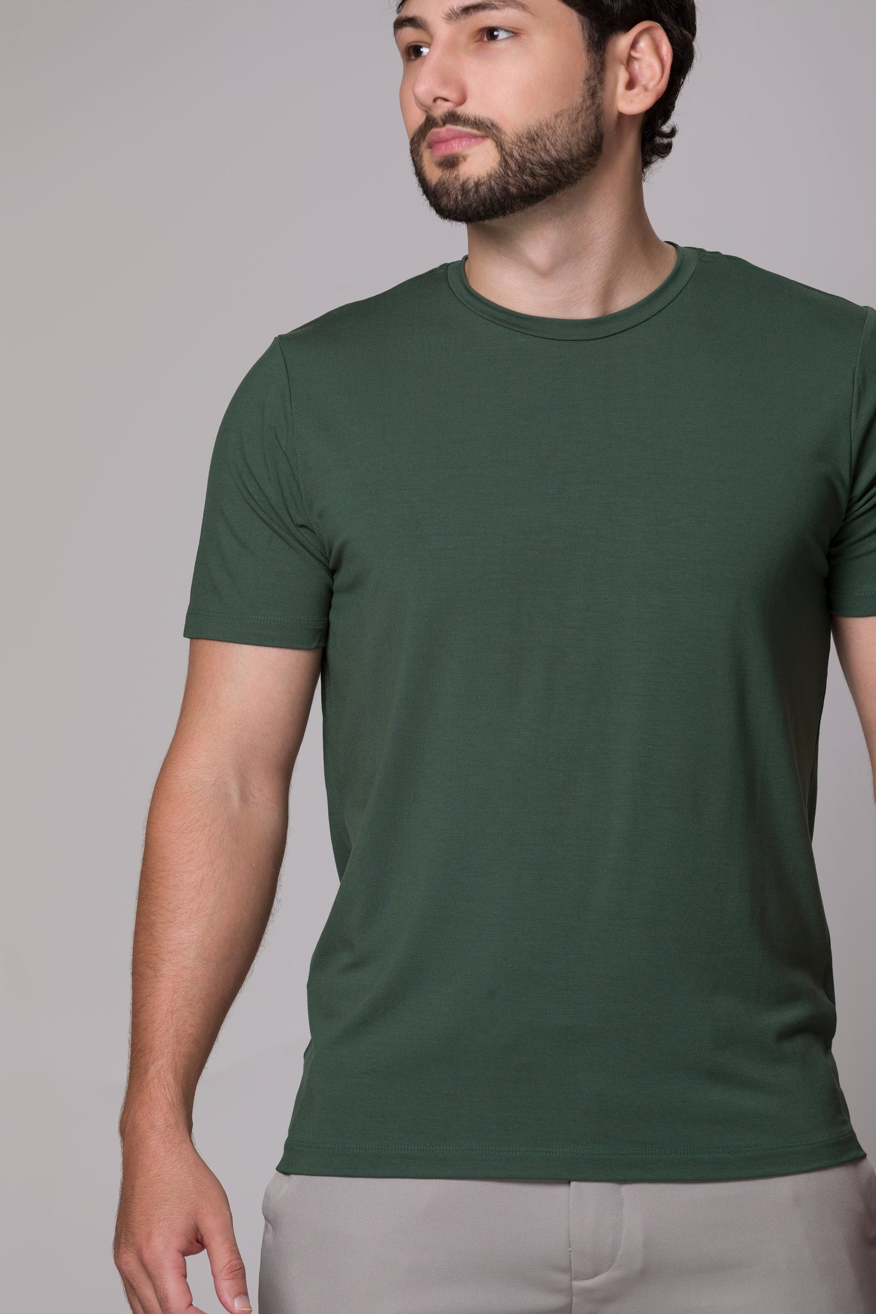 T SHIRT TECH PONTO H VERDE